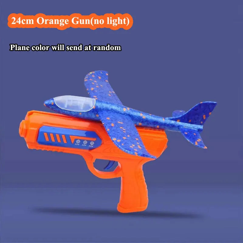 Exciting Kids Foam Plane Launcher - Perfect Outdoor Toy for Boys and Girls Aged 6-12 - Ideal Birthday and Christmas Gift!